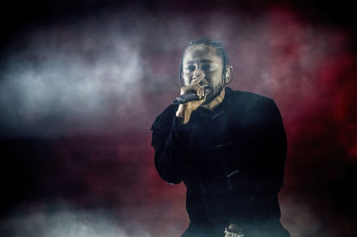 Kendrick Lamar Performs in Honor of Virgil Abloh at Paris Fashion