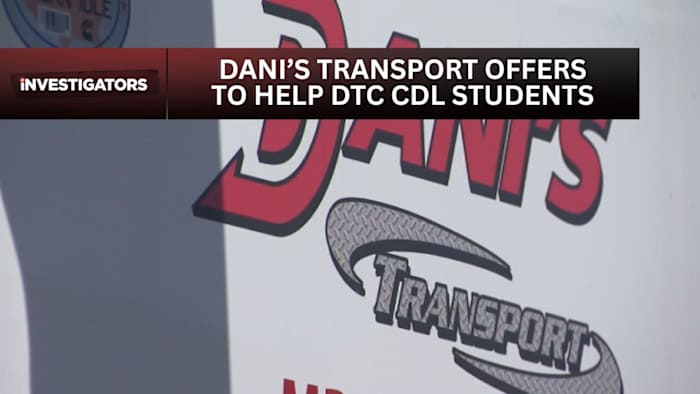 Dani’s Transport steps in to help Detroit Training Center students get proper CDL training