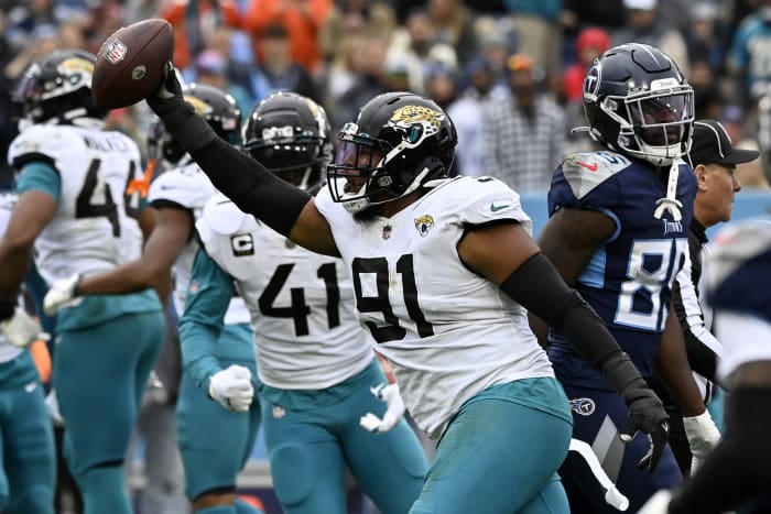 Titans vs. Jaguars final score, results: Jags clinch AFC South with late  defensive touchdown