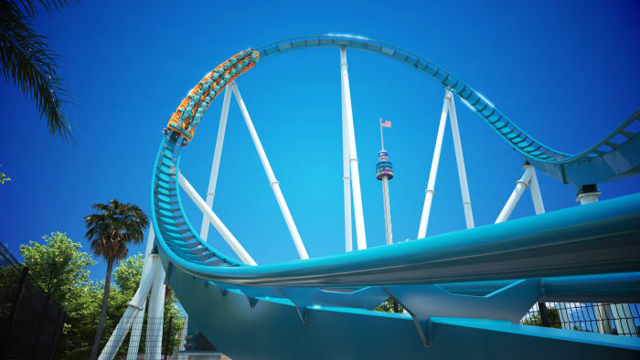 New surf coaster #seaworld #seaworldorlando #rides @SeaWorld Orlando #, roller  coaster