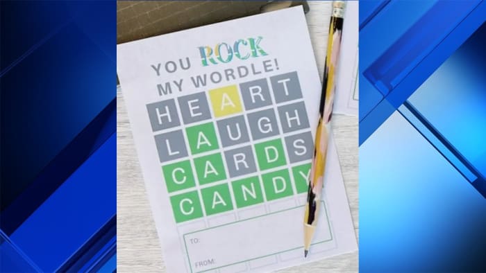 Wordle lovers, meet the Wordle Valentine