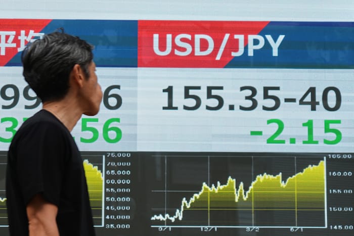 Image linked from the original feed: US dollar weakens sharply against the Japanese yen after market interventions