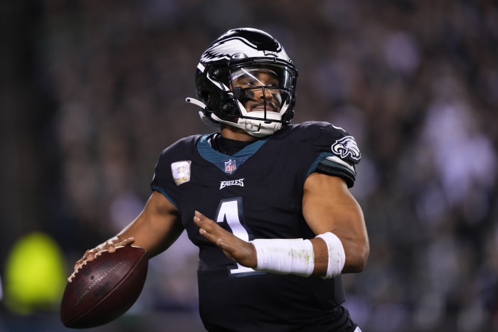 Hurts, Eagles soar into Super Bowl, rout 49ers for NFC title