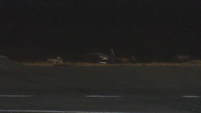 ক্রসবির কাছে দুই গাড়ির সংঘর্ষে সাইকেল আরোহী নিহত