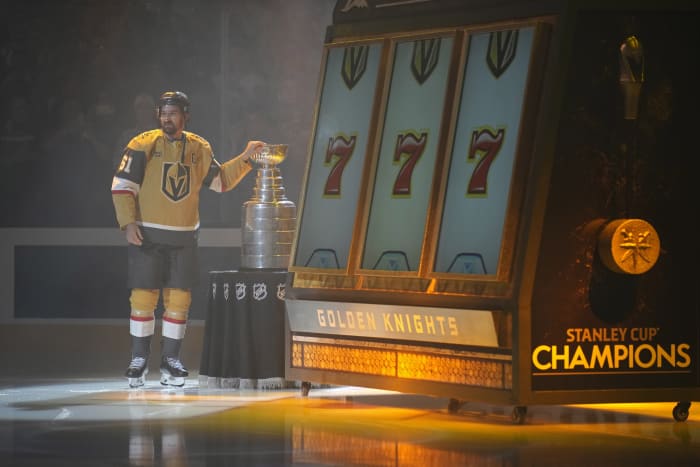 Vegas Golden Knights are the first team to get the Stanley Cup engraved  before their summer parties