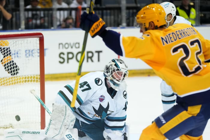 Sharks goalie James Reimer declines to wear Pride jersey