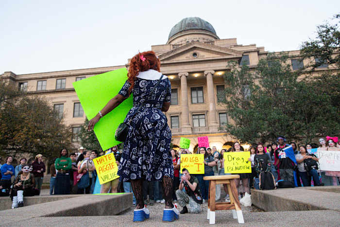 Texas A&M drag ban cases before federal judges after conflicting rulings