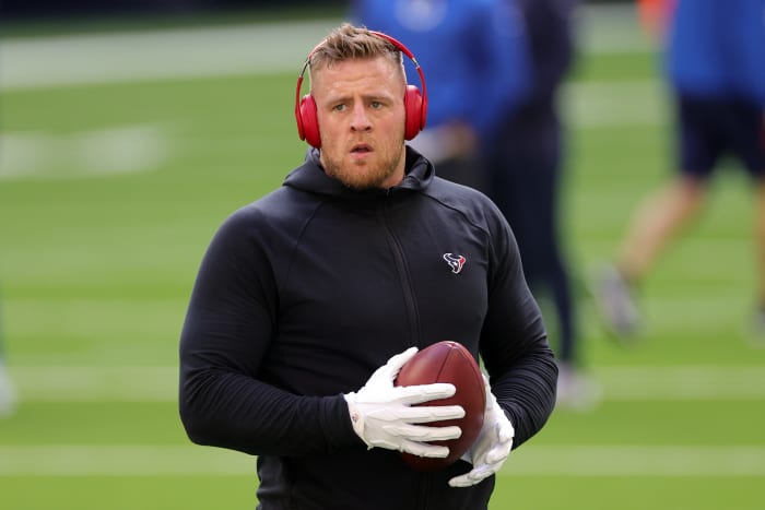 Former Texans star JJ Watt inducted into team's Ring of Honor