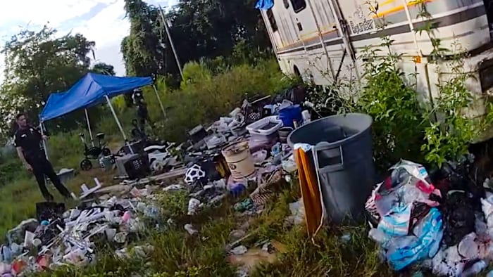 DEPUTIES: Elderly Florida woman’s land overtaken by homeless camps, trash and drugs