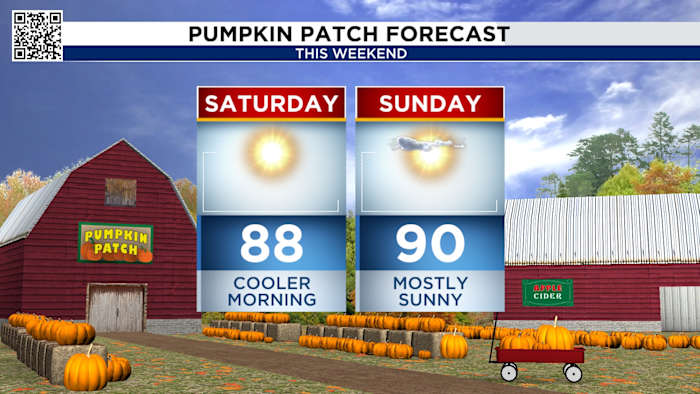 Wonderful weekend weather across Houston