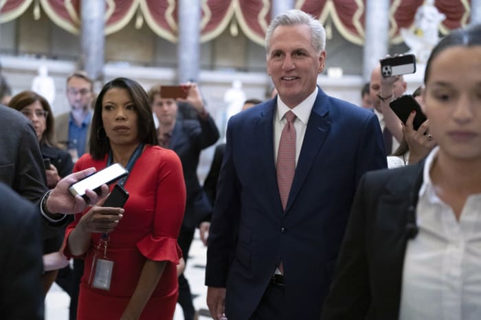 Ahead of House debt ceiling vote, Biden shores up Democrats and McCarthy scrambles for GOP support