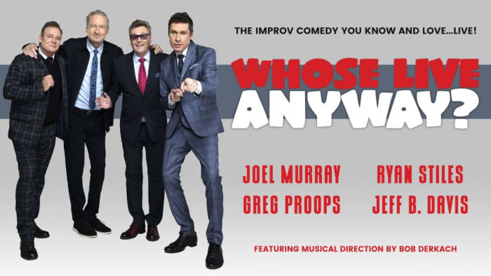 'Whose Live Anyway?' improv tour coming to San Antonio's Tobin Center this fall - Vimarsana News