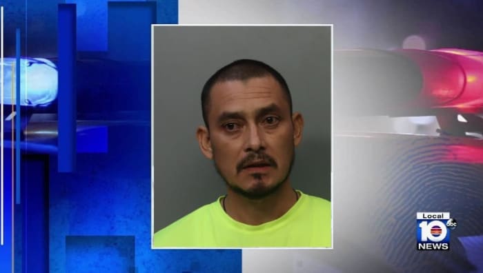 Man accused of carjacking family at knifepoint, setting vehicle on fire in Miami