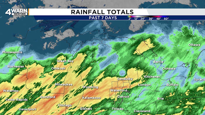 Metro Detroit sees multiple rounds of rain to start April, forecast calls for more