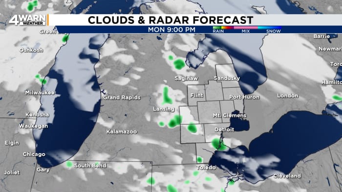 Seasonable weather returns to Metro Detroit, rain chances increases late week