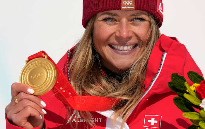 Olympic downhill champion Corinne Suter out for a month after training crash