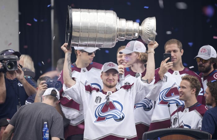 Andre Burakovsky and Colorado Avalanche Stanley Cup champion merch released
