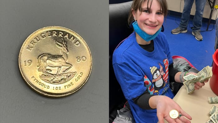 Tampa Salvation Army receives rare golden coin