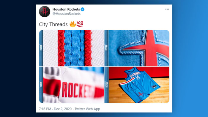 Houston Rockets reveal brand-new secondary logo, jerseys later