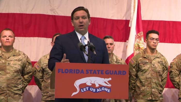 Florida State Guard to expand under new law DeSantis signed