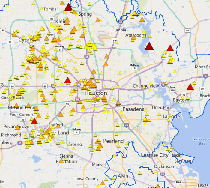 Power Outage In Texas