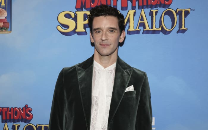 Michael Urie keeps the laughter going as he stars in a revival of Broadway 'Spamalot'