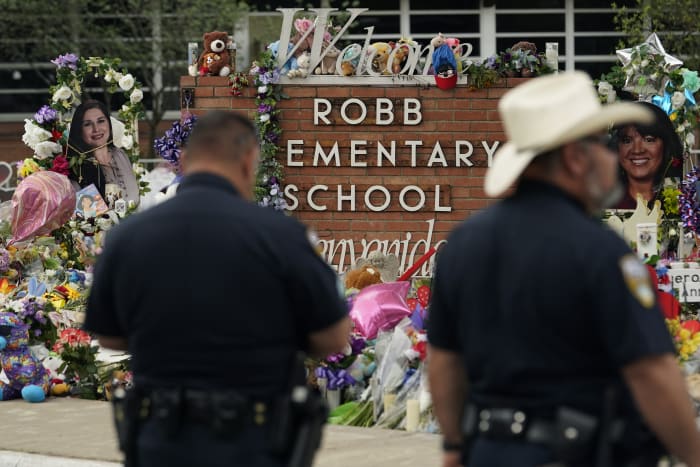 Some Uvalde police officers failed to record body camera footage while responding to Robb Elementary, texts reveal