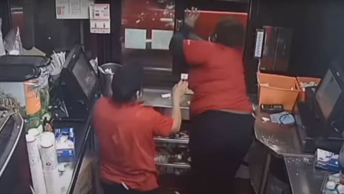 Newly released video shows Jack in the Box drive-thru worker shooting at Florida family