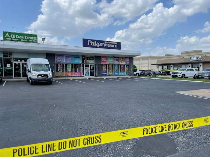 Image linked from the original feed: Guard fires at suspects during attempted armored truck robbery in SW Houston