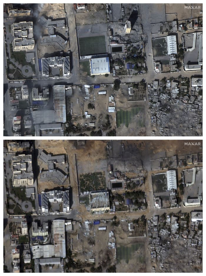 Key takeaways from AP report on US-funded projects in Gaza that were damaged or destroyed