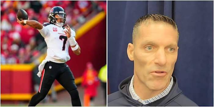 Texans’ Nick Caserio calls C.J. Stroud trade rumors ‘moronic,’ emphasizes: ‘We’re not trading him. He’s our quarterback’