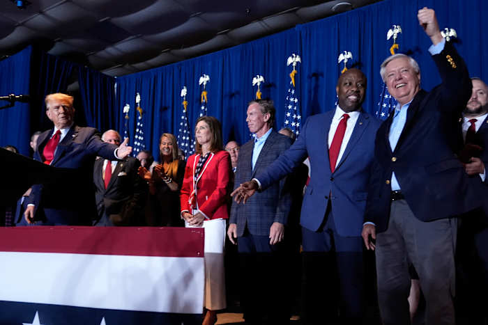 Trump says South Carolina's governor should appoint Graham’s sister to finish his term