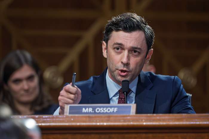 Sen. Ossoff fuels reelection campaign with attacks on Trump
