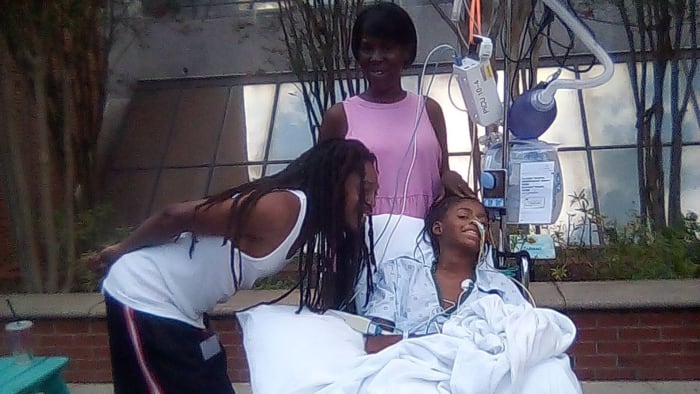 Mother of child shot in stomach relives terrifying moment asks community to put these guns down Mother of child shot in stomach relives terrifying moment asks community to put these guns down