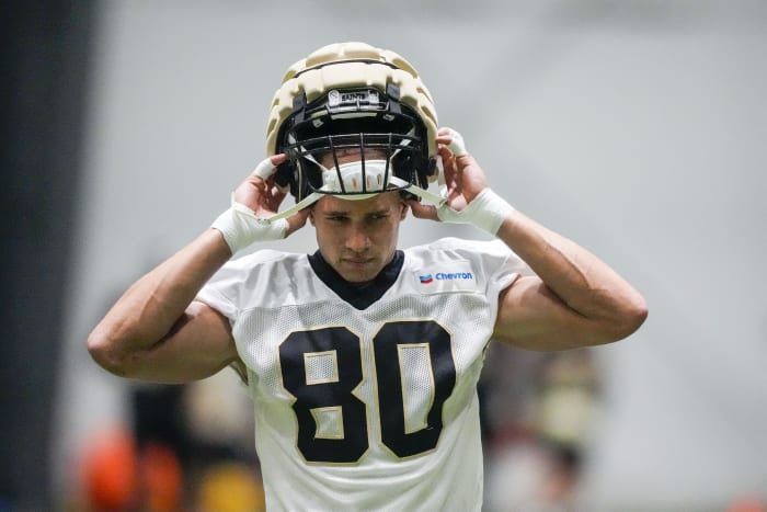 Jimmy Graham is grateful to be back with the Saints and confident