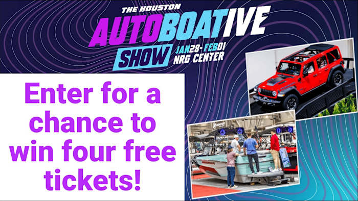 The Houston AutoBoative Show combines cars and boats in one impressive event | You could win free tickets!