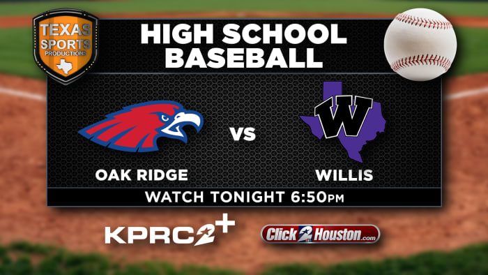 WATCH TONIGHT: Oak Ridge HS takes on Willis HS live on KPRC 2+ ⚾ - Vimarsana News