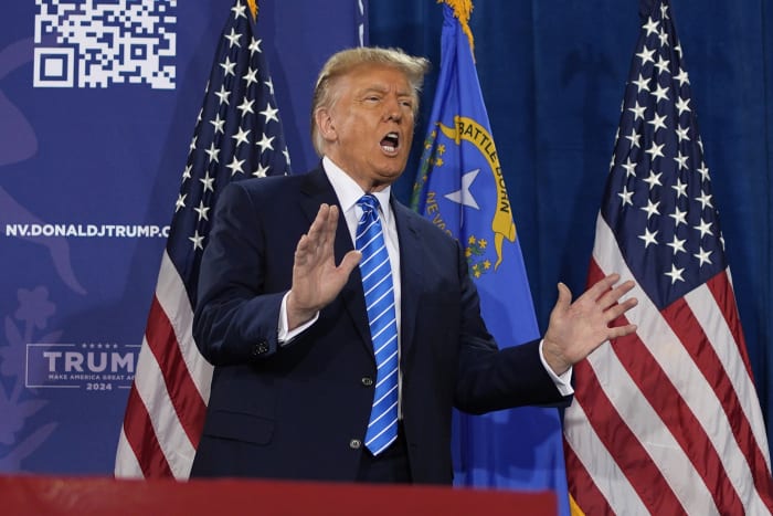 Trump praises Texas governor as border state clashes with Biden administration over immigration