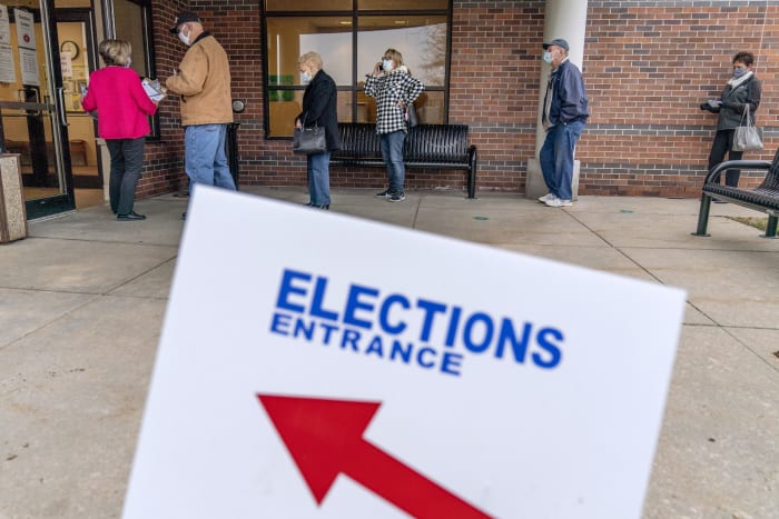 Trump allies who orchestrated plan to tamper with voting machines face charges in Michigan