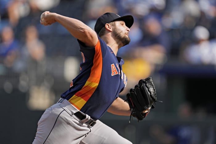 Garcia's strong start helps Astros cool off Royals, 4-0