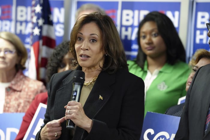 Harris to kick off 2024 with stops in Nevada, South Carolina, home to some of Democrats' first votes