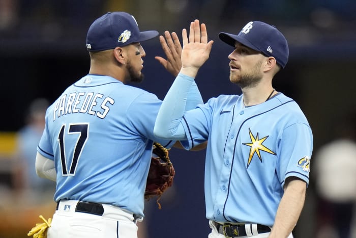 Phillips homers in 10th as AL East-leading Rays rally to beat Tigers