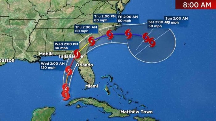 Updated list: Florida evacuation list by county, zone for Hurricane ...