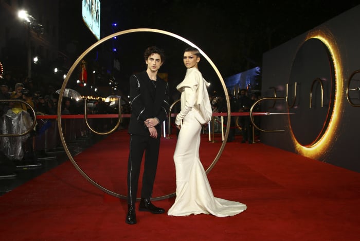 Goddess gowns, Old Hollywood glam and pink rule Emmy carpet