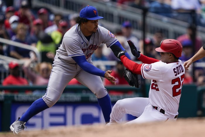 Fisher excels in debut, Canha 2 HRs, Mets rally past Phils