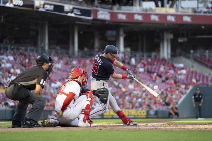 Jesse Winker homers, homers, and homers again as Reds pound