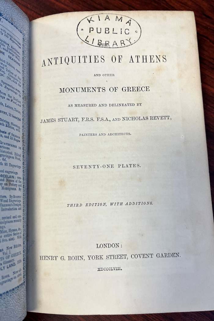 Image linked from the original feed: A book found bricked in a fireplace is returned to an Australian library, 150 years overdue