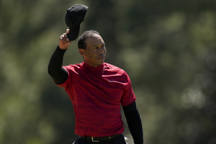 Tiger Woods heads to Southern Hill for PGA practice round