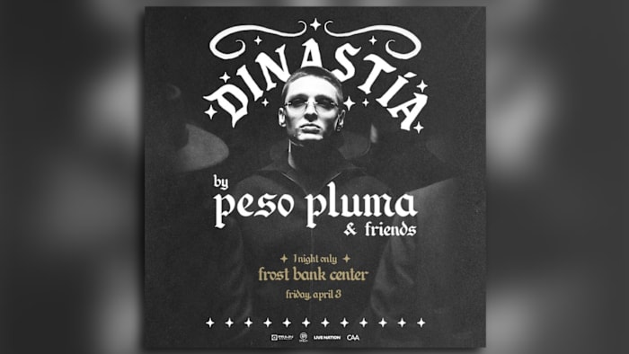 ‘Dinastia’ by Peso Pluma & Friends Tour to make stop at Frost Bank Center in April