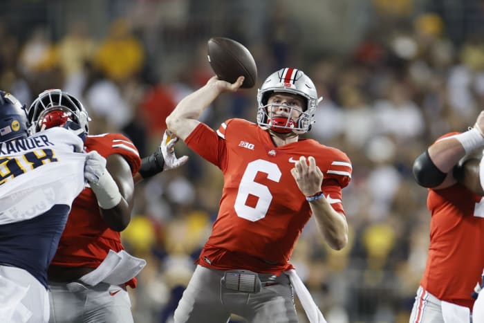 Dallan Hayden helps No. 3 Ohio State overcome offensive injuries in 41-7  blowout at Purdue